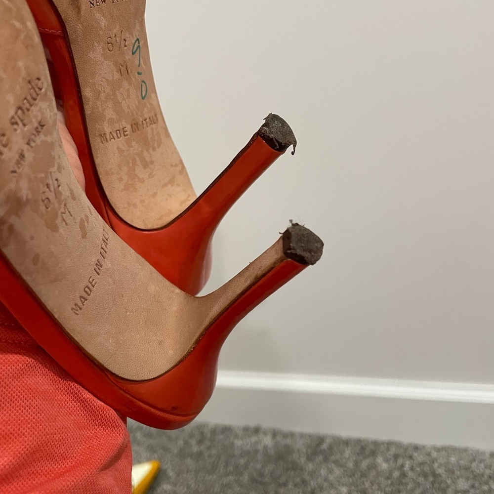 Kate Spade heeled slides dress shoes for women, size 6.5 - Picture 9 of 15